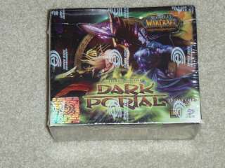 WORLD OF WARCRAFT TCG THROUGH THE DARK PORTAL SEALED BOOTER BOX WOW 
