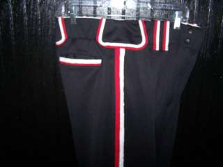 Worth Titan Softball/Baseball Pants Black /red/white XL  