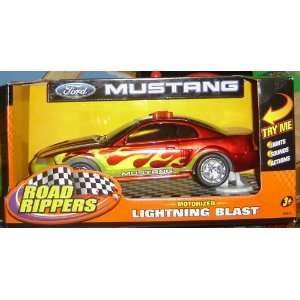  Road Rippers Ford Mustang Motorized Lightning Blast Toys 