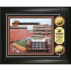  Oklahoma State University Boone Pickens 24KT Gold Coin 