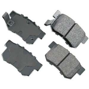  Akebono ACT537 ProACT Ultra Premium Ceramic Brake Pad Set 