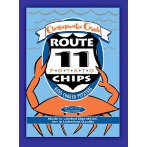 Route 11 Chesapeake Crab Chips (1   6 Oz Grocery & Gourmet Food