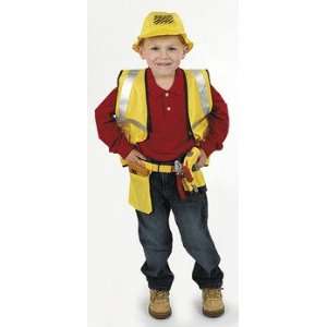  Construction Worker Dress Up And Play Set Toys & Games