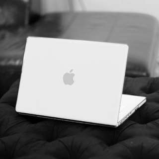 Transparent Crystal Hard Case Cover for Macbook White 13.3 inch 