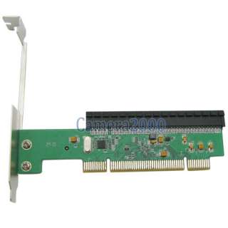 PCI TO PCI E 16X (Insert the PCI E card 32bit PCI motherboard slot)