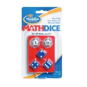  Math Dice By Thinkfun Toys & Games
