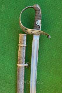 SWISS CAVALRY OFFICER SWORD m/1867   ALEX COPPEL not German Austrian 
