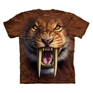 New SABRETOOTH TIGER FACE T Shirt  