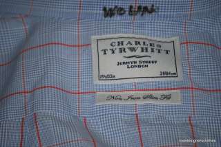 CHARLES TYRWHITT DRESS SHIRT LONG SLEEVES SZ 15.5 #343  