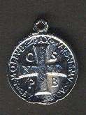 Religious Christianity Medal San Benito Abad & Coat Of Arms L@@K 