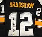 TERRY BRADSHAW AUTOGRAPHED AUTHENTIC JERSEY STEELERS  