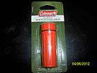 Coleman waterproof match holder with 25 matches and striker paper new