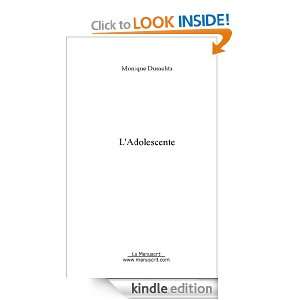 adolescente (French Edition) Monique Durachta  Kindle 