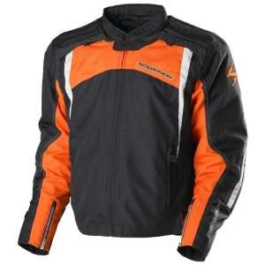   ExoWear Holeshot Orange XX Large Mens Motorcycle Jacket Automotive