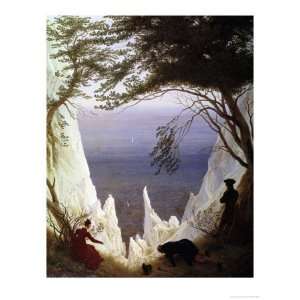   Cliffs of Ruegen Giclee Poster Print by Caspar David Friedrich, 24x32