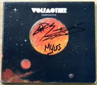 WOLFMOTHER CD AUTOGRAPHED SIGNED Wolf Mother  