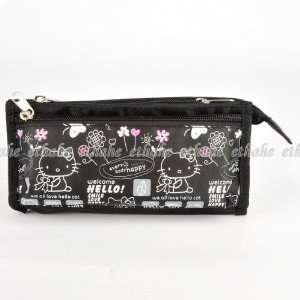  Hello Kitty Pencil Case Cosmetic Hand Bag Purse Beauty