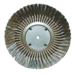  12 STAINLESS STEEL WIRE WHEEL 5/8 ARBOR WHOLE