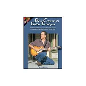  Dave Celentanos Guitar Techniques Softcover with CD 