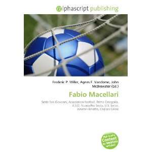  Fabio Macellari (9786134117326) Books