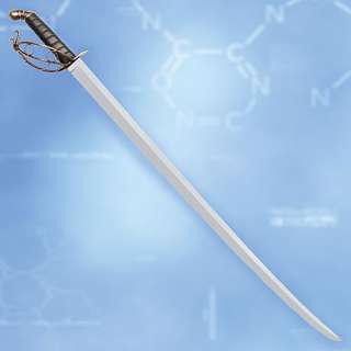 Assassins Creed II 38 Leather/Steel/Brass Sword of Ezio Replica *New 