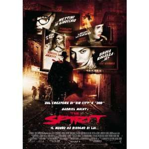  The Spirit (2008) 27 x 40 Movie Poster Italian Style C 