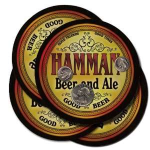  HAMMAN Family Name Beer & Ale Coasters 