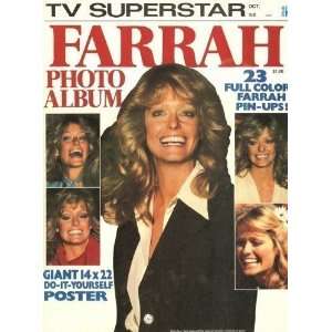  TV Superstar Farrah Fawcett Photo Album Magazine 