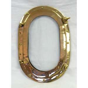   10 Oval Porthole Window Brass Nautical Ship Decor