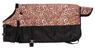 Miniature Horse Leopard Winter Turnout Blanket (Pick from sizes 36 up 