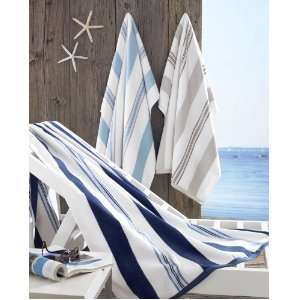  Spiaggia Cabana Navy Beach Towel