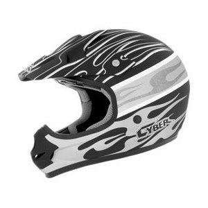   Helmets Visor for UX 31C Helmet, Flat Black/White/Silver Blaze 640177