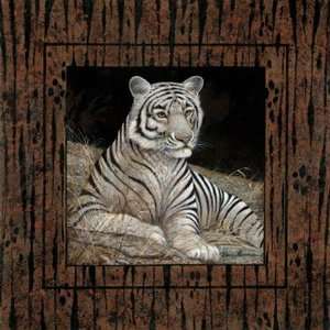 White Tiger by Ruane Manning 20x20 