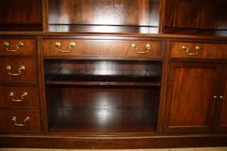 BAKER FURNITURE vintage credenza office home hutch storage cabinet 