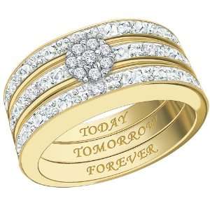  Message of Devotion Diamond Ring Set