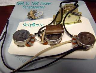 Stratocaster Strat 54 / 58 Vintage repro wiring & ctrl  