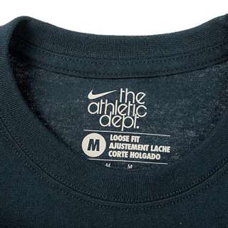 NIKE SWOOSH TEE MENS NAVY S/S T SHIRTS ALL SIZES ATHLE  