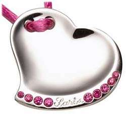   Heart Pendant on Satin Cord, 16 by Paris Hilton Jewelry 