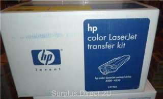 Genuine HP C4196A Transfer Kit LaserJet 4500 4550 NEW  