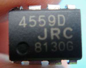 10,JRC 4559D JRC4559D DualOP Amplifier ICS for TS 808  