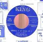 JAMES BROWN 45rpm King 6112 America Is