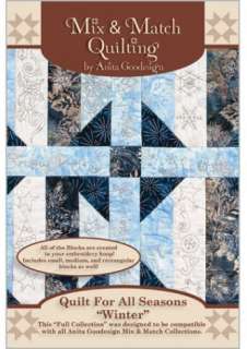   Goodesign Embroidery Machine Designs CD QUILT FOR ALL SEASONS WINTER