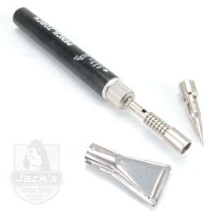  Butane Pencil Welding Torch   2 Nozzle Shapes   3 Pc
