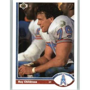  1991 Upper Deck #277 Ray Childress   Houston Oilers 