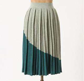 New Anthropologie Divvied Colorblock Skirt Size 2 4P 6  