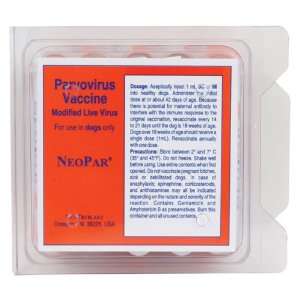    Neo Par   25 doses   Canine Parvovirus Vaccine