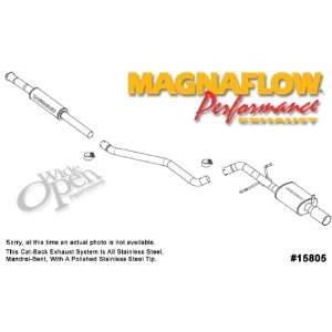 MagnaFlow Performance Exhaust Kits   02 03 Mitsubishi Lancer 2.0L L4 