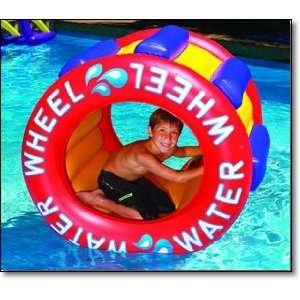  WATER WHEEL INFLATABLE POOL FLOAT Toys & Games