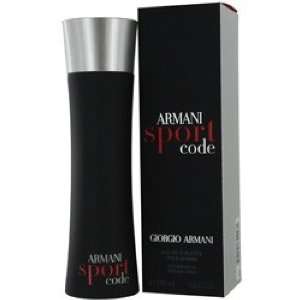 Armani Code Sport by Giorgio Armani, 4.2 oz Eau De Toilette for men 