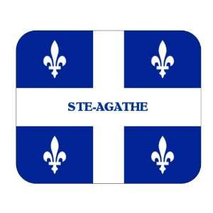  Canadian Province   Quebec, Ste Agathe Mouse Pad 